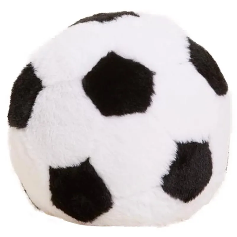 Plush Soccer Ball Stuffed Animal Black/white 13 Inch