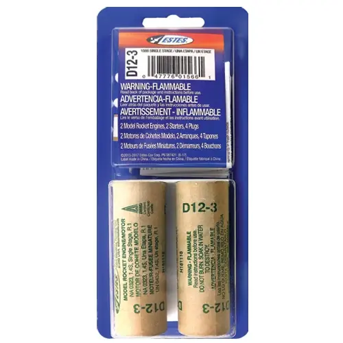 Model Rocket Engines 2 Pc