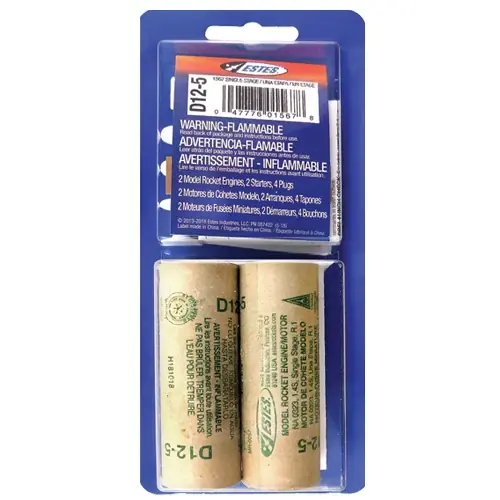 Model Rocket Engines 2 Pc