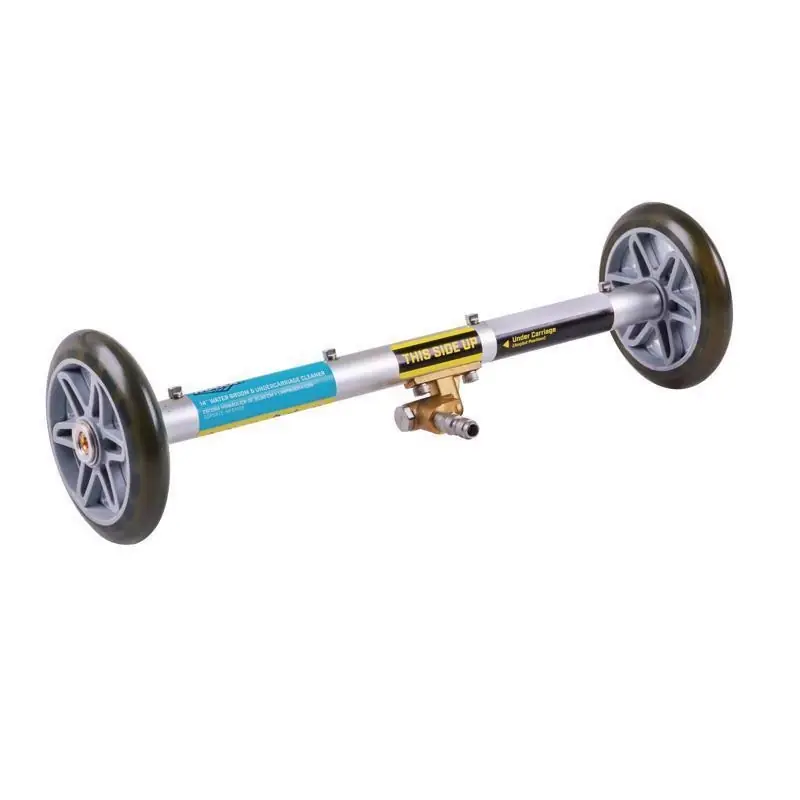 14-inch Water Broom And Undercarriage Cleaner 3300 Psi Silver