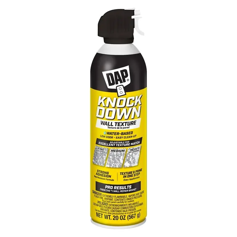 20 Oz White Water-based Knockdown Wall Spray Texture