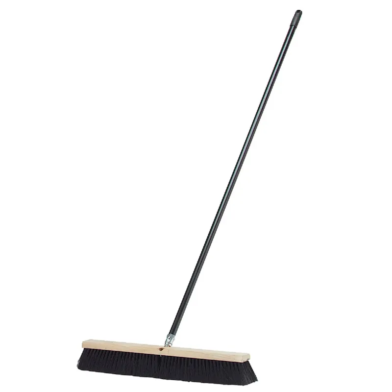 24 In. W. X 64 In. L. Metal Handle Floor & Garage Push Broom