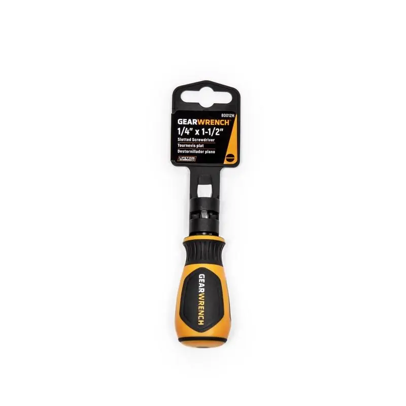 1/4 X 1.5 In. Slotted Bi-material Screwdriver
