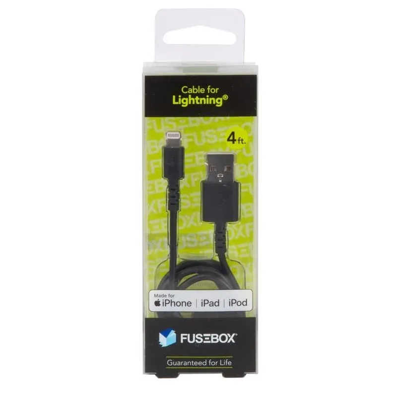 Usb Lightning Charging Cable, 4-ft.