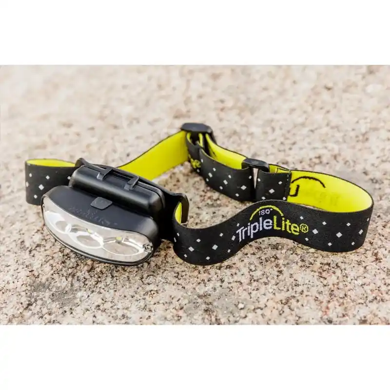 530 Lumens Black Led Head Lamp With Aaa Batteries