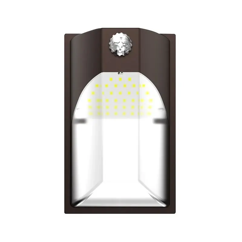 Entry Wall Pack Led Light 100w, 5000k, Polycarbonate, 1659 Lumens