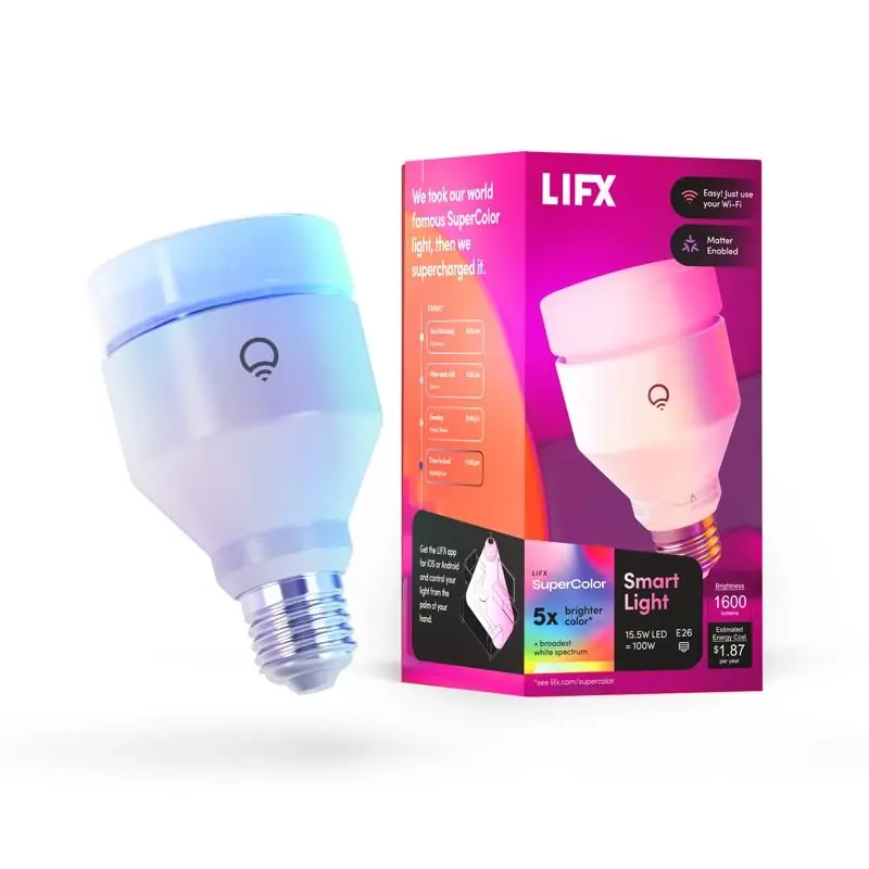 Smart Home A21 E26 (medium) Smart-enabled Led Bulb White 100 Watt Equivalence 1 Pk