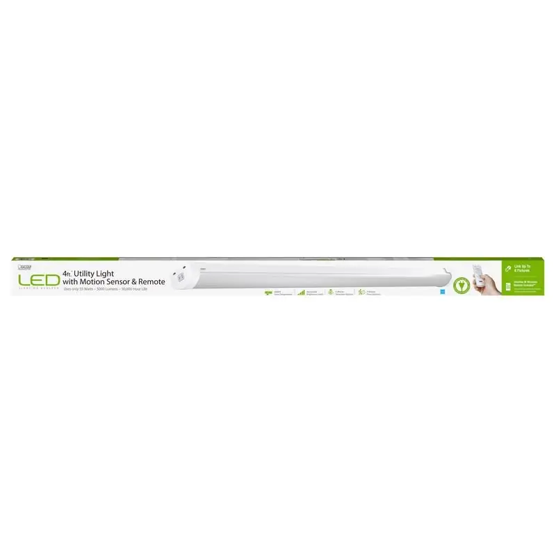 46 In. 1-light 55 W Led Utility Light With 5000 Lumens