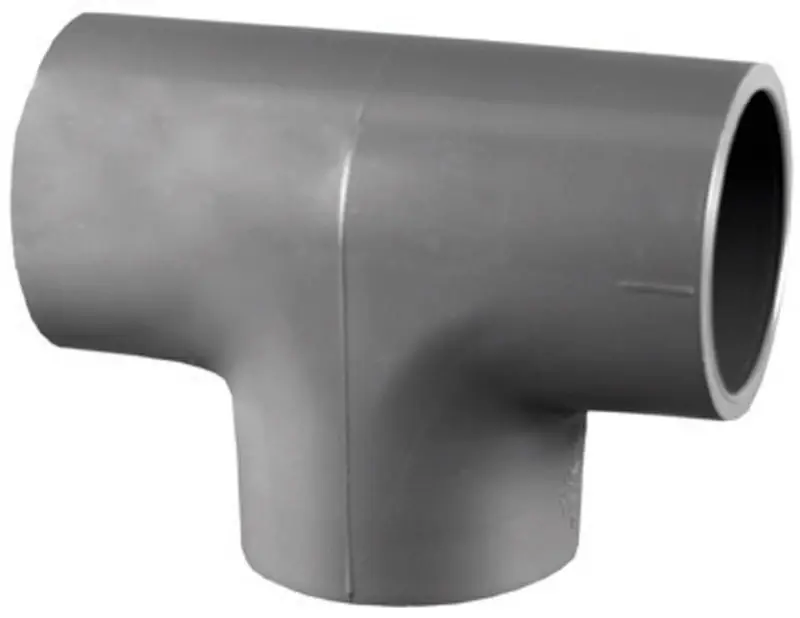 Schedule 80 2 In. Slip X 2 In. D Slip Pvc Tee 1 Pk