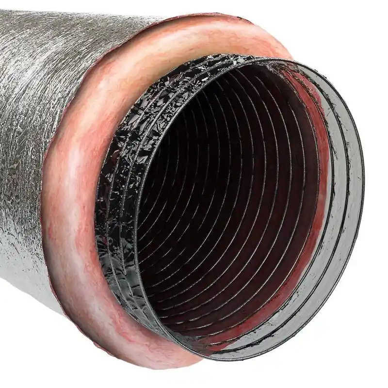 R6.0 25 Feet Length X 16 Inch Diameter Silver Poly Duct