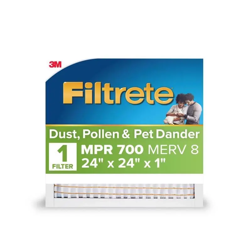 24x24x1 Polypropylene Merv 8 Electrostatic Air Filter