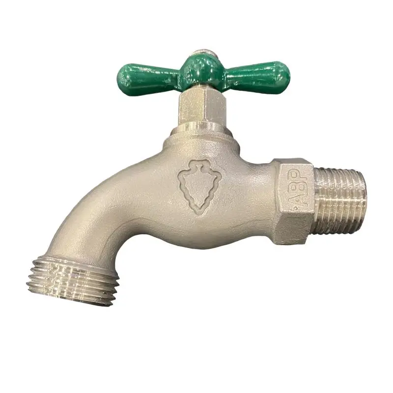 1/2 In. Mip X 3/4 In. Mht Stainless Steel Quickturn Hose Bibb
