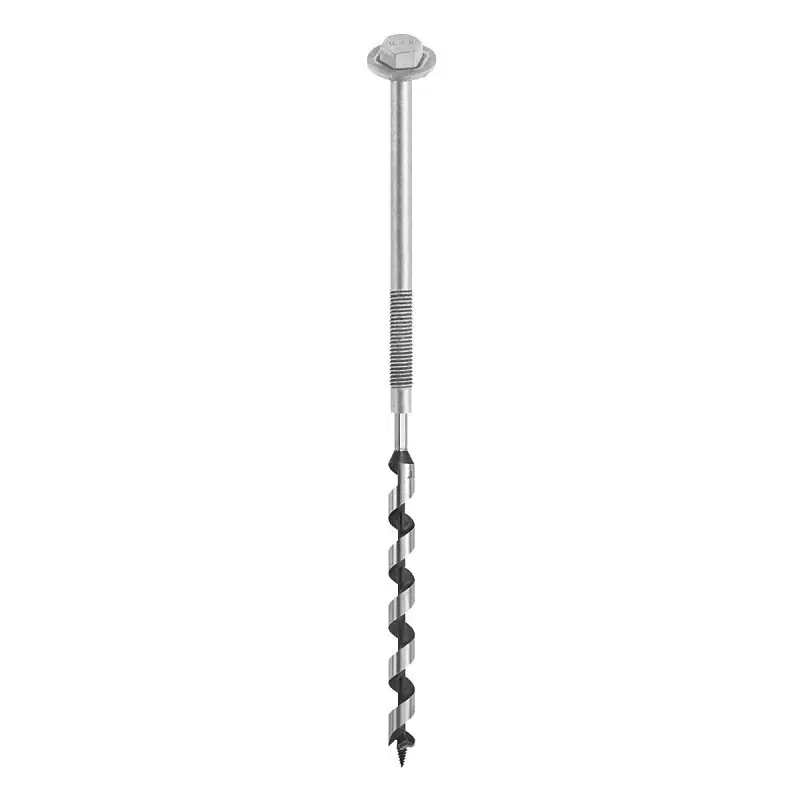 Augerbolt 1/2 In X 7 In Galvanized Hex Anchor Bolt 24-count