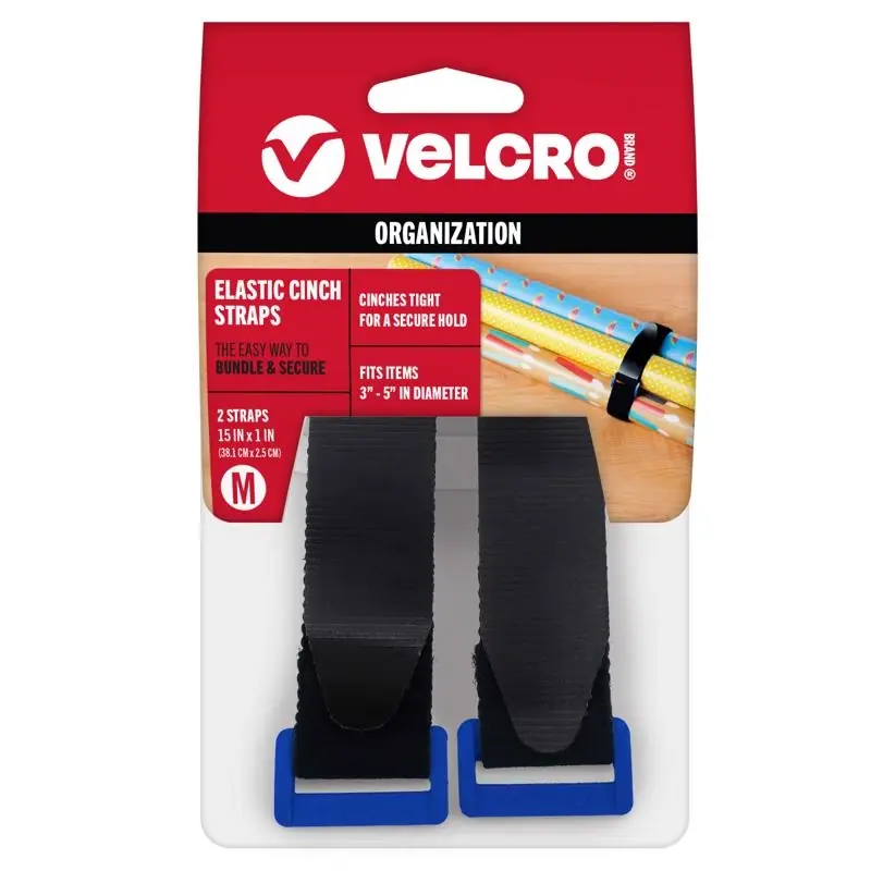 Medium Nylon Bundling Straps 15 In. L 2 Pk