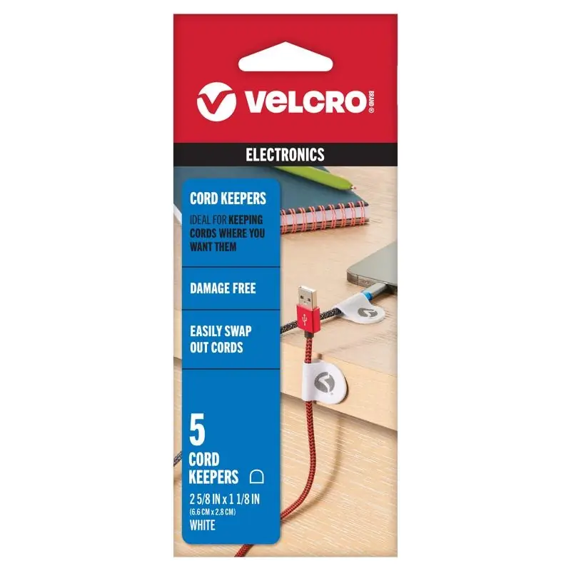 Mini Nylon Cord Organizer 2.63 In. L 5 Pk
