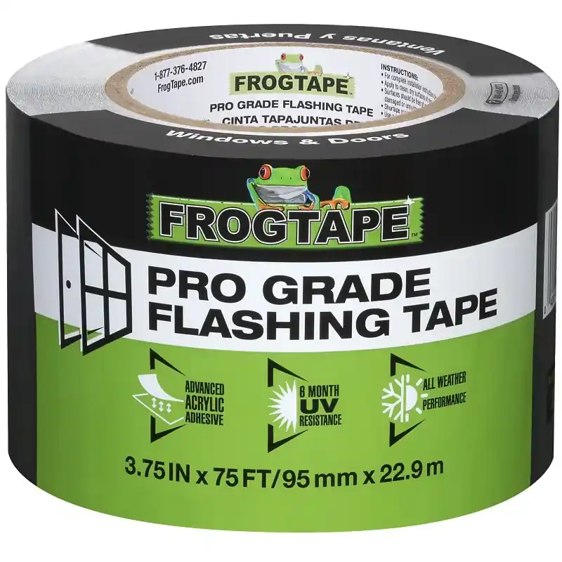 Pro Grade 3.75 In W X 75 Ft L Black Flashing Tape