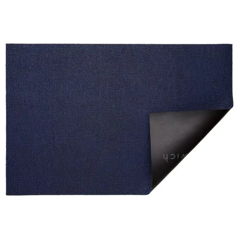 24 In. X 36 In. Indigo Solid Pvc Vinyl Utility Mat