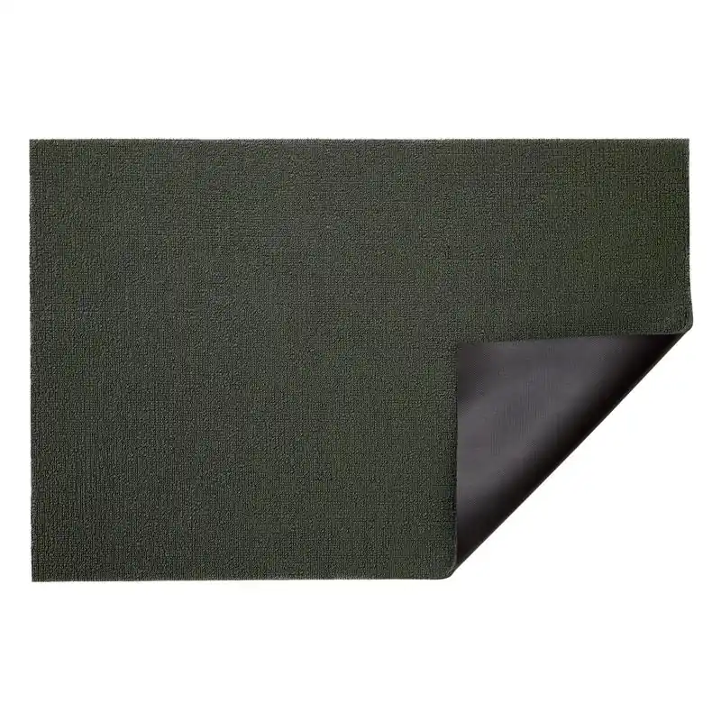 24 In. X 36 In. Green Solid Vinyl Utility Mat, Indoor/outdoor