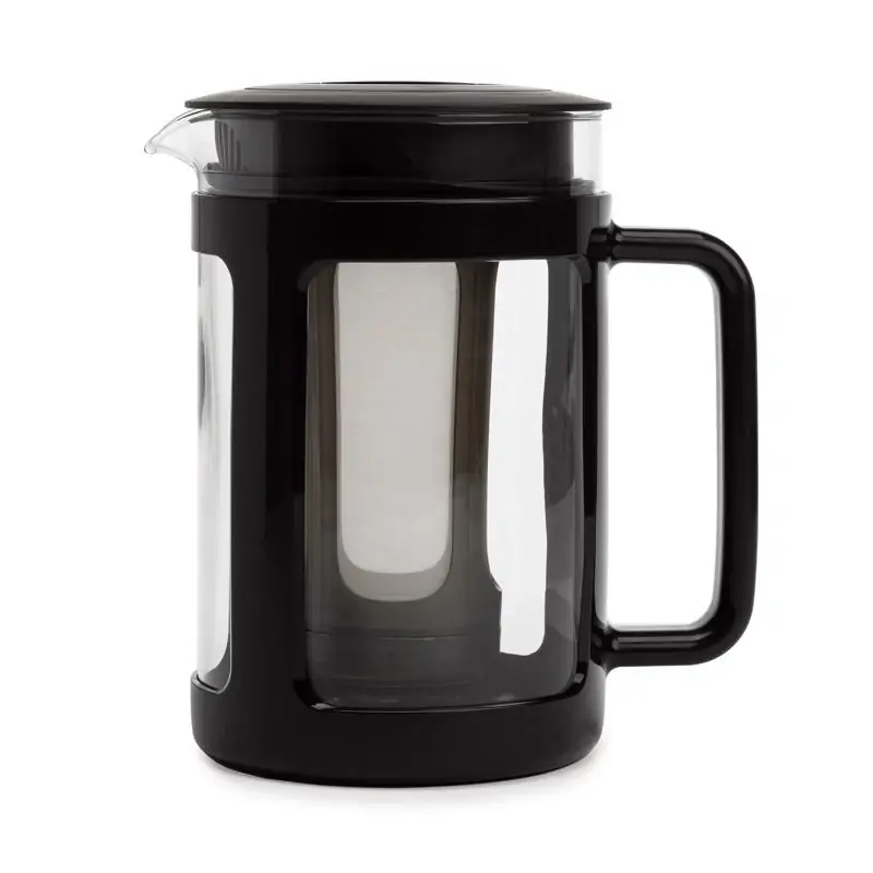 Logan 1.6 Quart Black Clear Cold Brew Coffee Maker