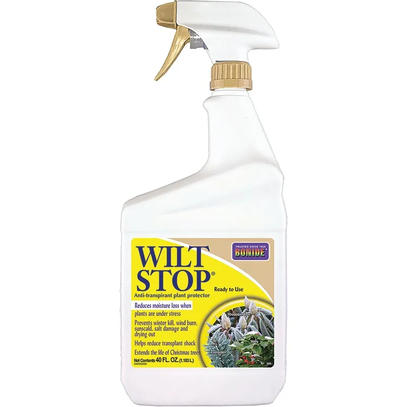 Wilt Stop Liquid Evergreens/flowers/shrubs/trees 40 Oz