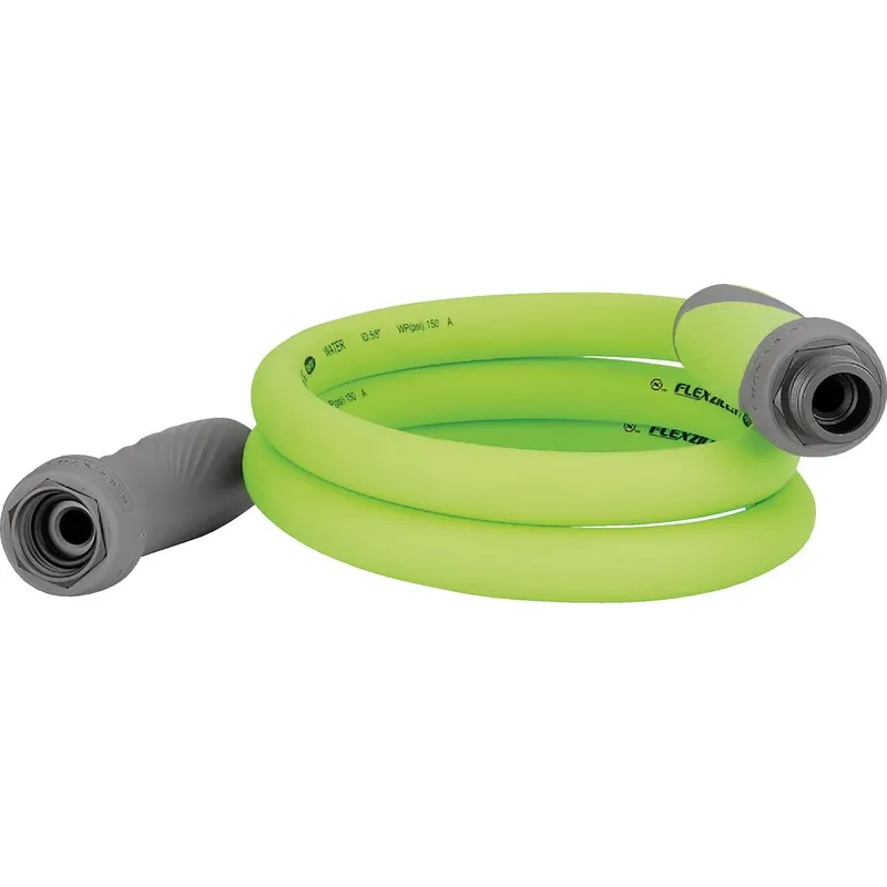Swivelgrip 5/8" Dia. X 5 Ft. Drinking Water Safe Hose With Male & Female Couplings