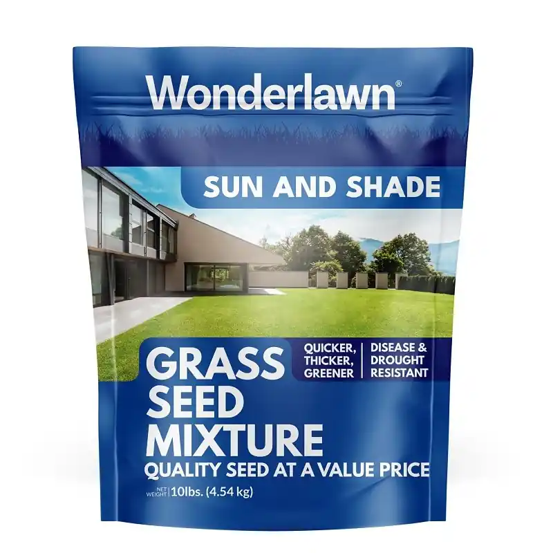 12141 Grass Seed, 10 Lb For Sun And Shade Areas