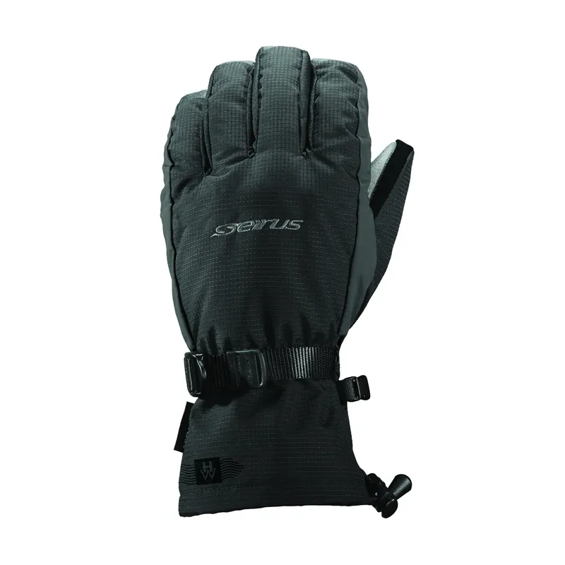 Heatwave Accel Large Rip Stop Shell Insulated Black Cold Weather Gloves