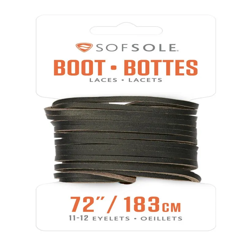 72‑inch Natural Boot Laces – Durable Shoe Lacing Solution