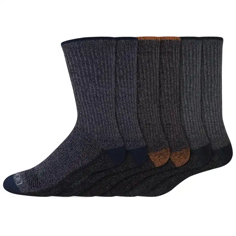 Dri-tech Men‘s 6-12 Crew Socks Assorted