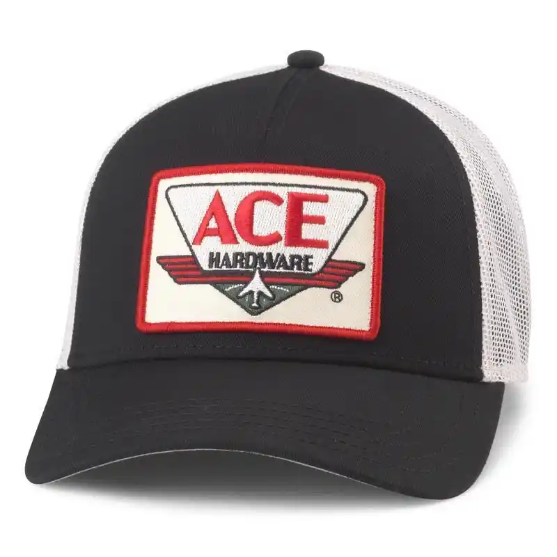 Logo Baseball Cap Ivory/black One Size Fits Most