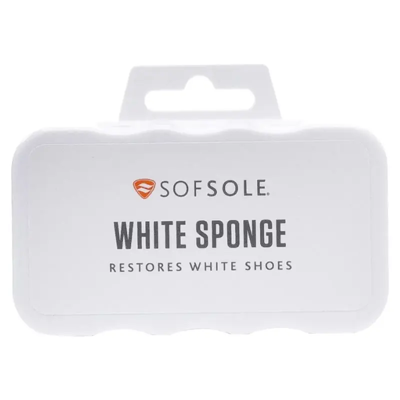 White Shine Sponge For Leather And Vinyl