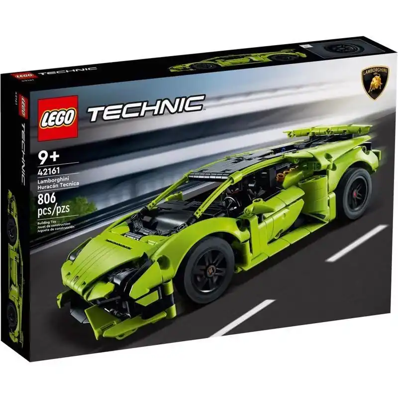 Technic Lamborghini Huracan Tecnica Black/green 806 Pc