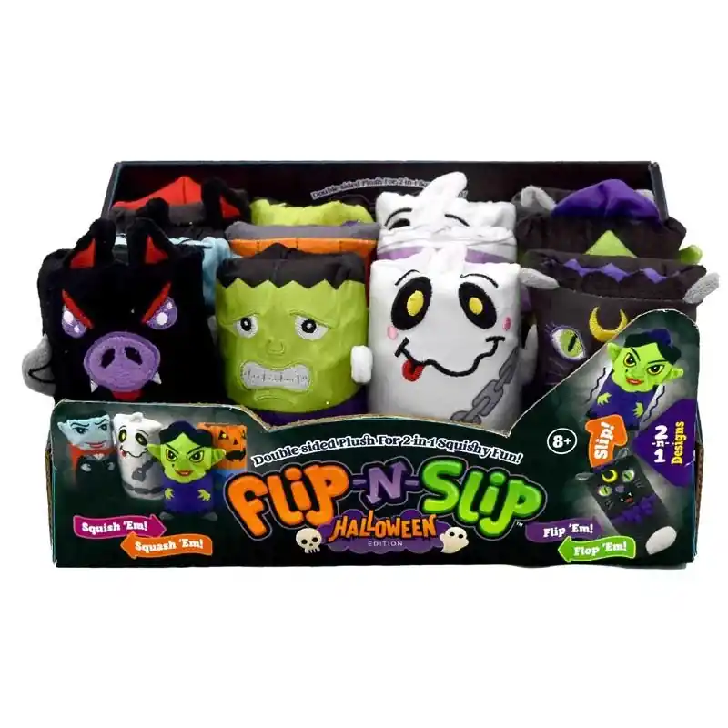 Halloween Flip-n-slip Squishy Toy 1 Pk