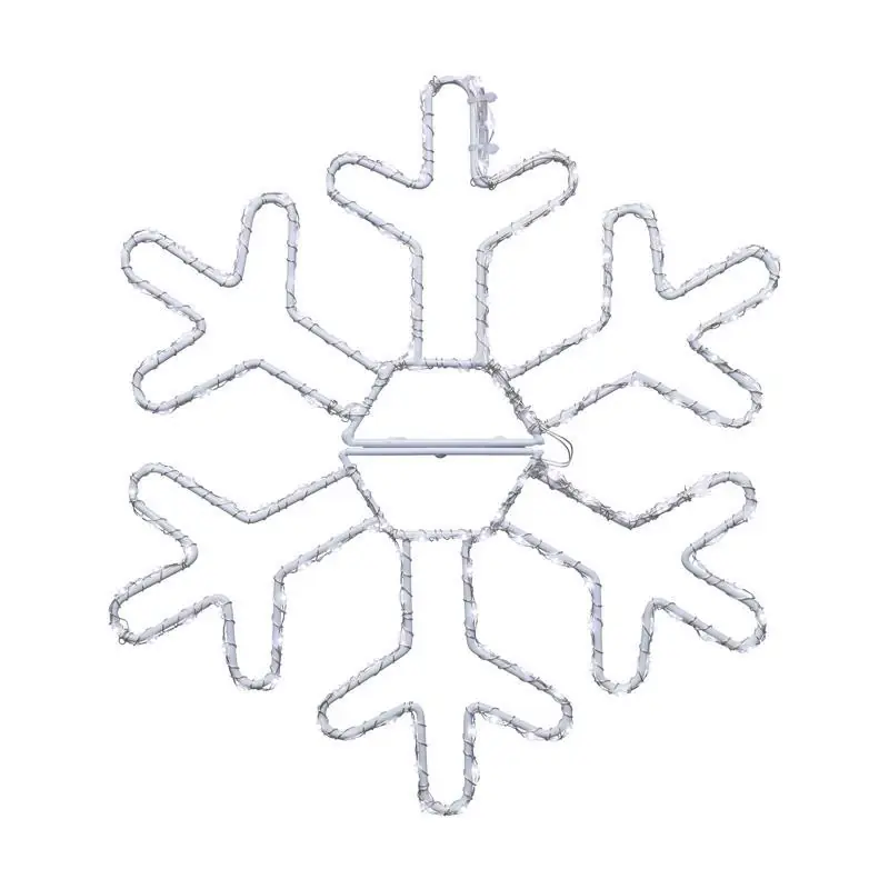 Led Pure White Snowflake 12 Inch Hanging Decor Ul Listed