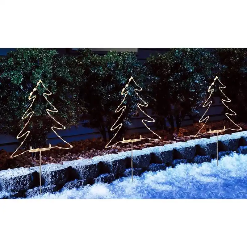 Led Warm White Tree 26.3 In. Pathway Decor