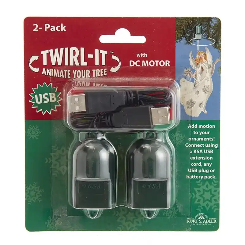 Metal/plastic Usb Twirl-it 1.10 In. H X 4.30 In. W X 4.50 In. L
