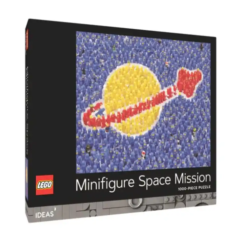 Licensed Minifigure Space Mission Puzzle Multicolored 1000 Pc