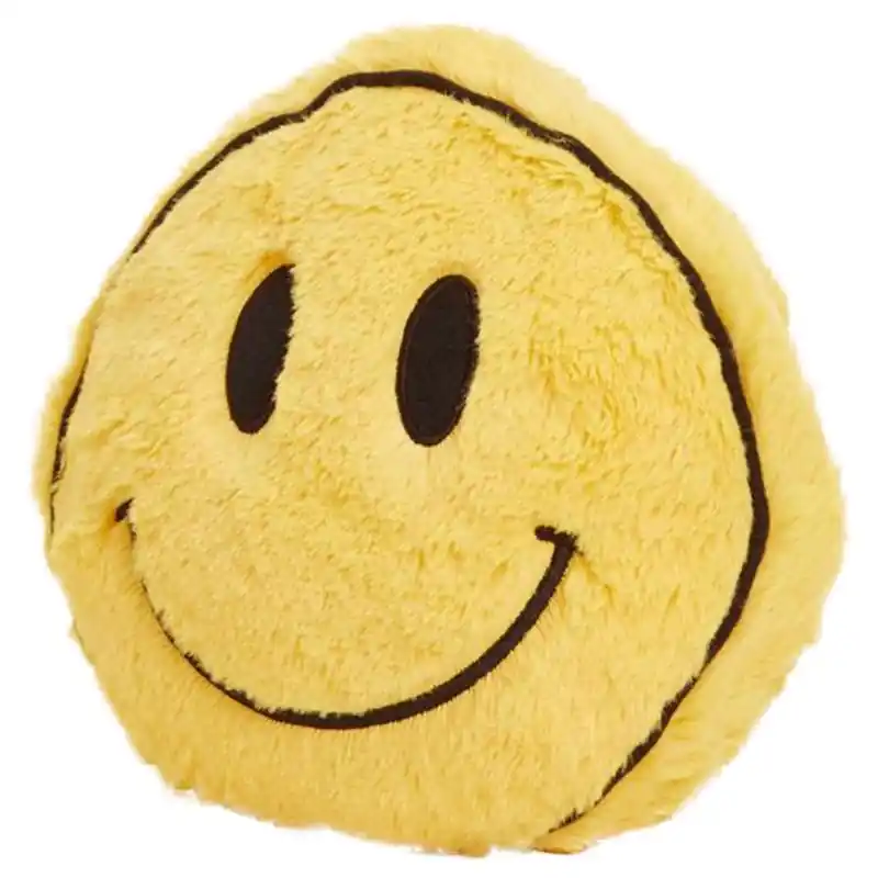 Smiley Face Plush Stuffed Animal Yellow 13 Inch