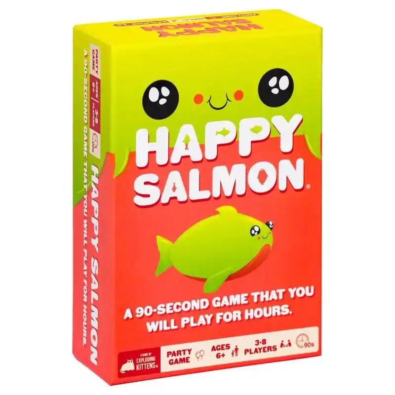 Happy Salmon Card Game Multicolored 98 Pc