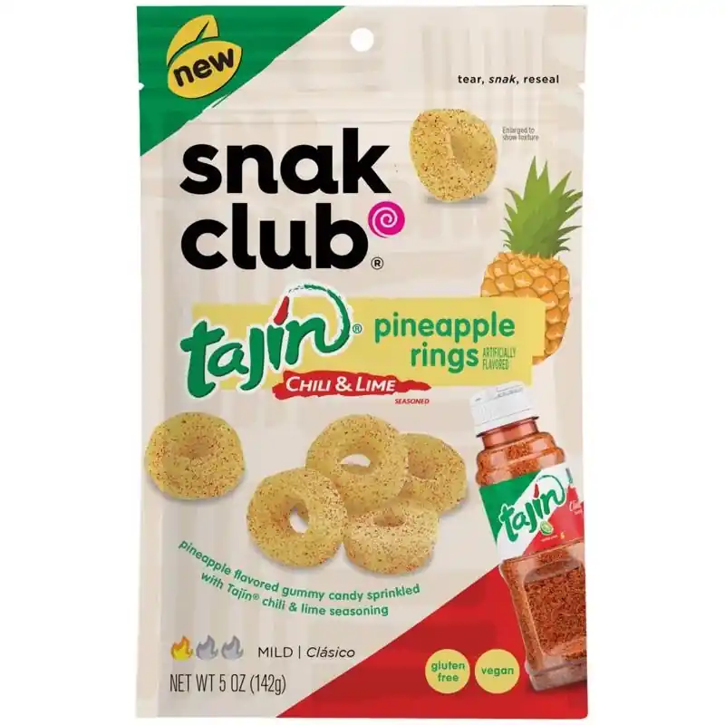 Tajin Pineapple Rings Fruit Snacks 5 Oz