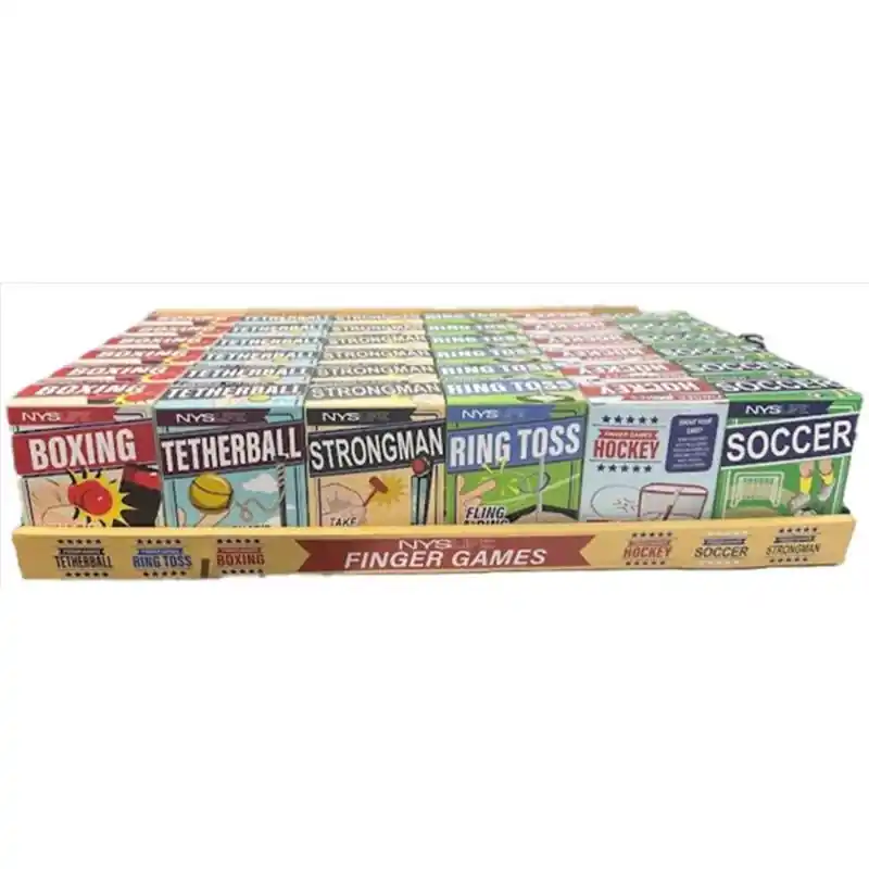 Assorted Sports Finger Games For Ages 4+
