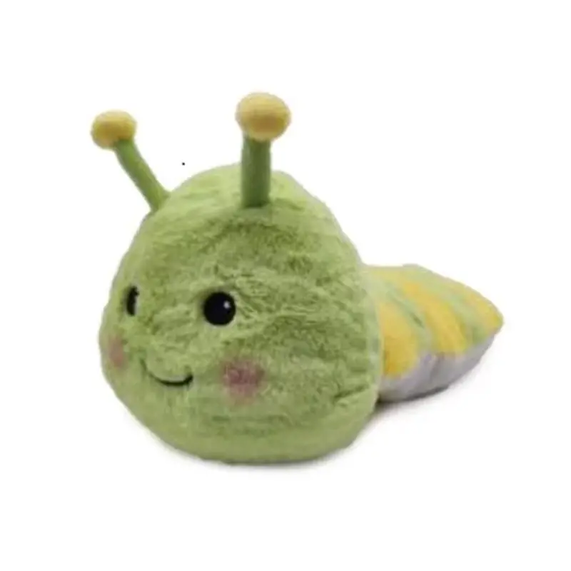 Green Caterpillar Plush Stuffed Animal, 1 Piece, 7 Inch Length
