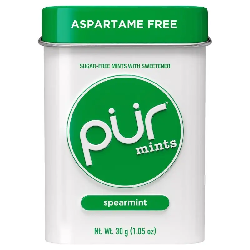 Pur Sugar-free Spearmint Mints 1.05 Oz