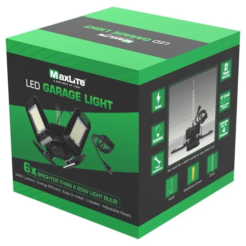 5400‑lumen Corded Hanging Hook Led Utility Light