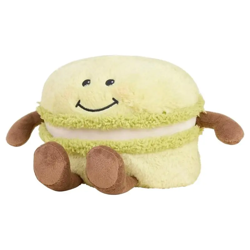 Macroon Plush Stuffed Animal Green 8.7 X 10.65 X 5.6 Inches