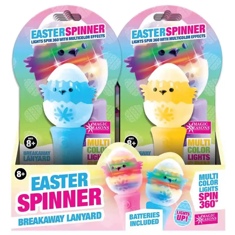Easter Led Chick Spinner 1 Pk