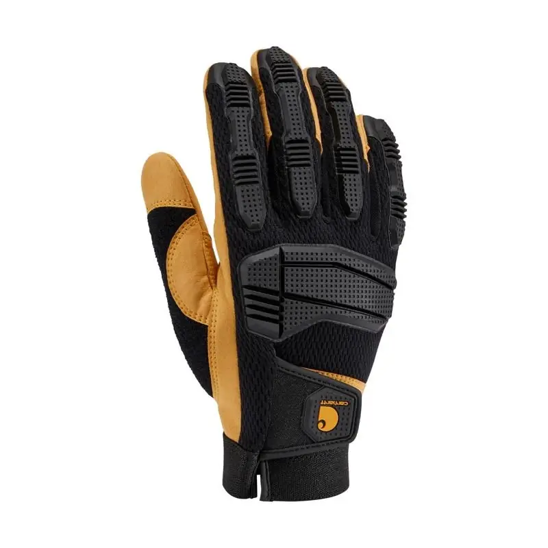 Men‘s Knuckler Gloves Black/yellow Large 1 Pair