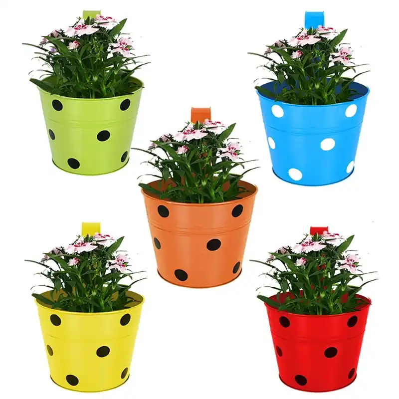 Vasum Duo 6.39 In. H X 8.3 In. D Clay Planter Graphite