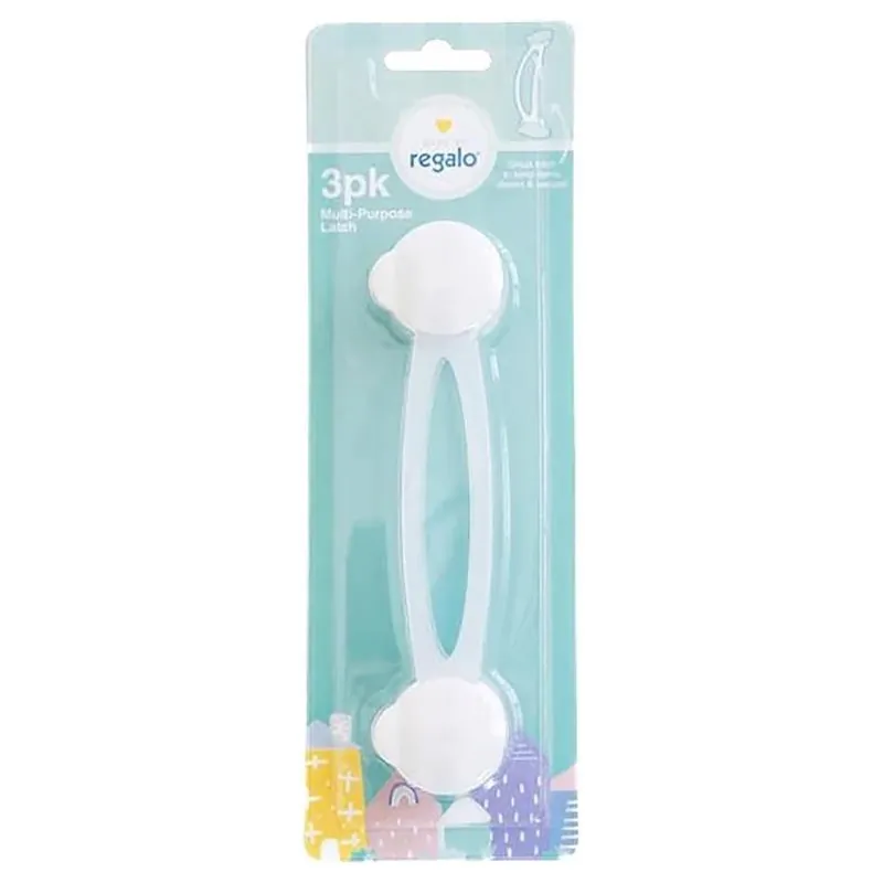Clear Plastic Multi‑use Latch – Pack Of 3