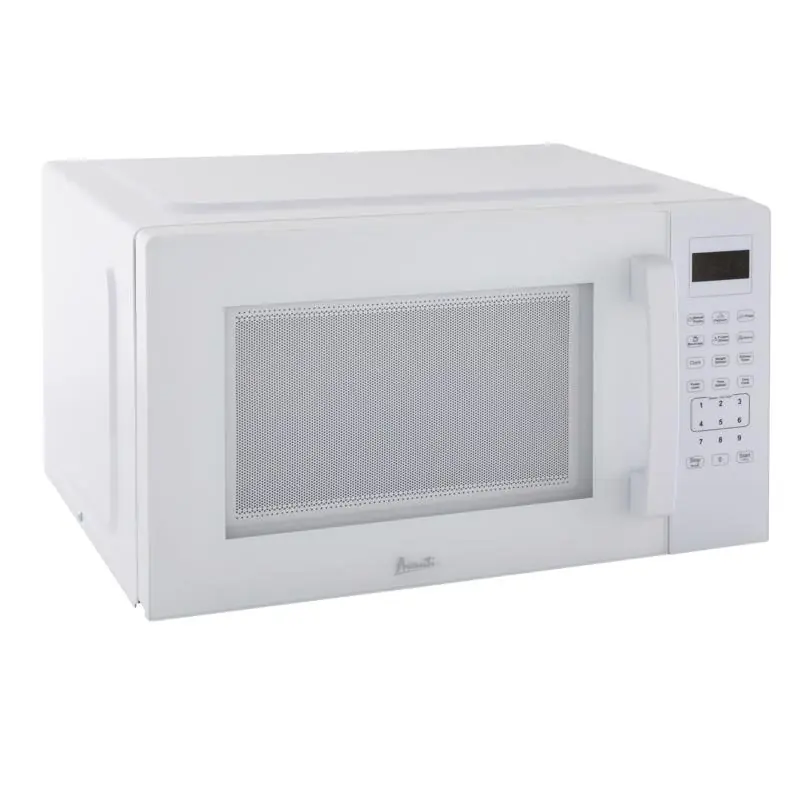 1.1 Cu Ft 1000w White Countertop Microwave With Turntable